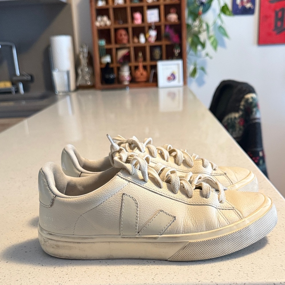 Veja X Mansur Gavriel Campo Sneakers Crema